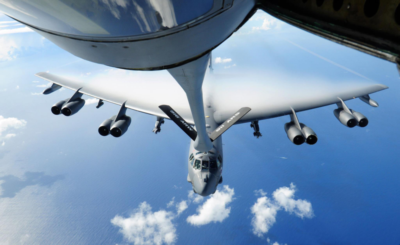 Illustration for article titled El B-52 se ha convertido en una aterradora plataforma de nuevas armas